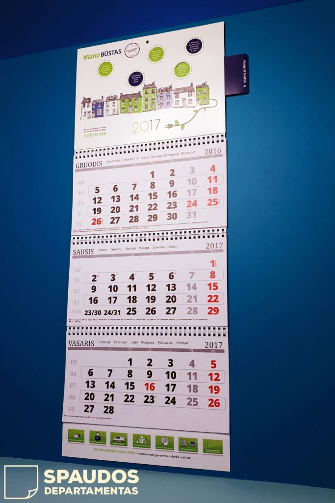 Kalendorius | Spaudos Departamentas