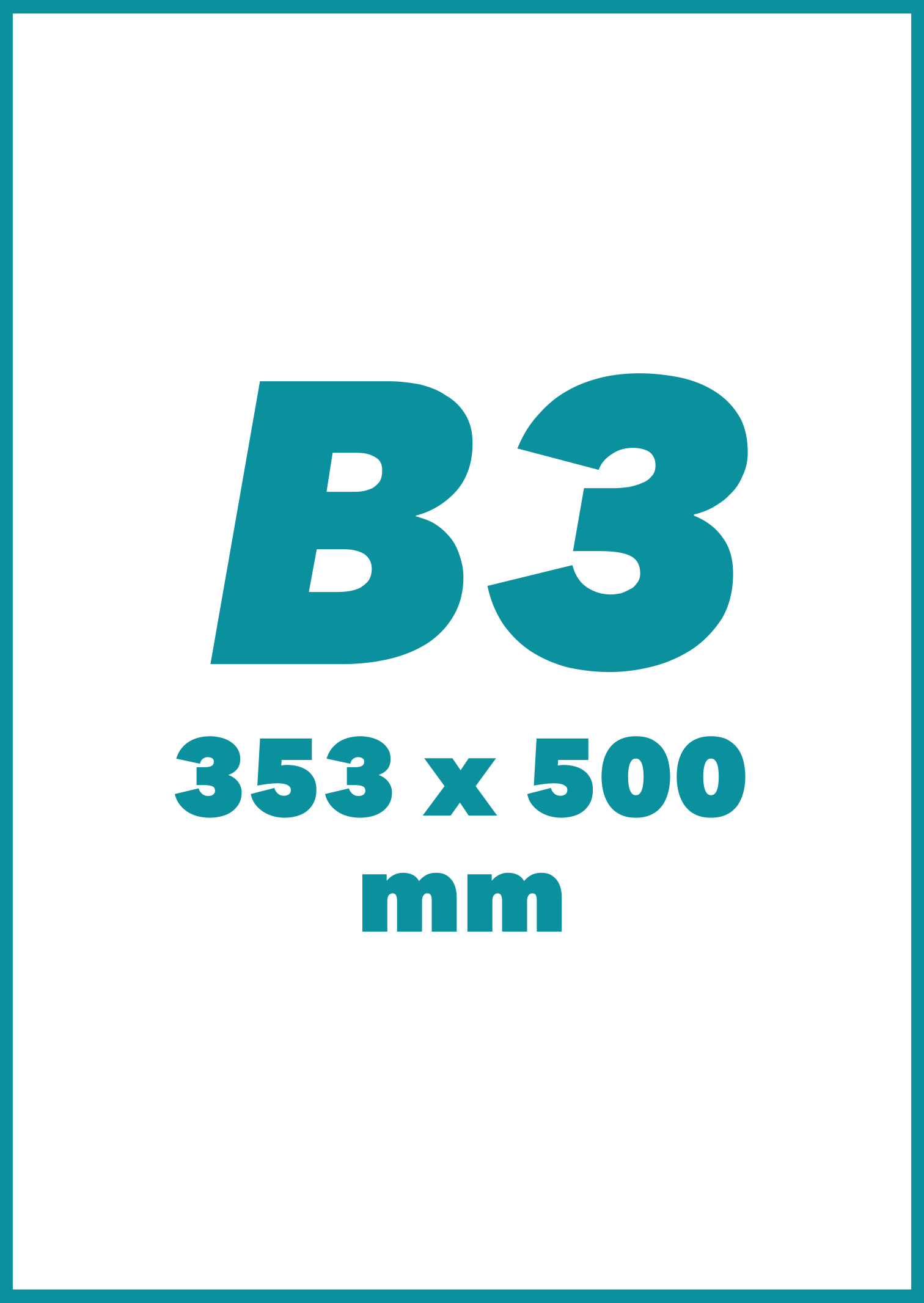B3 Formatas